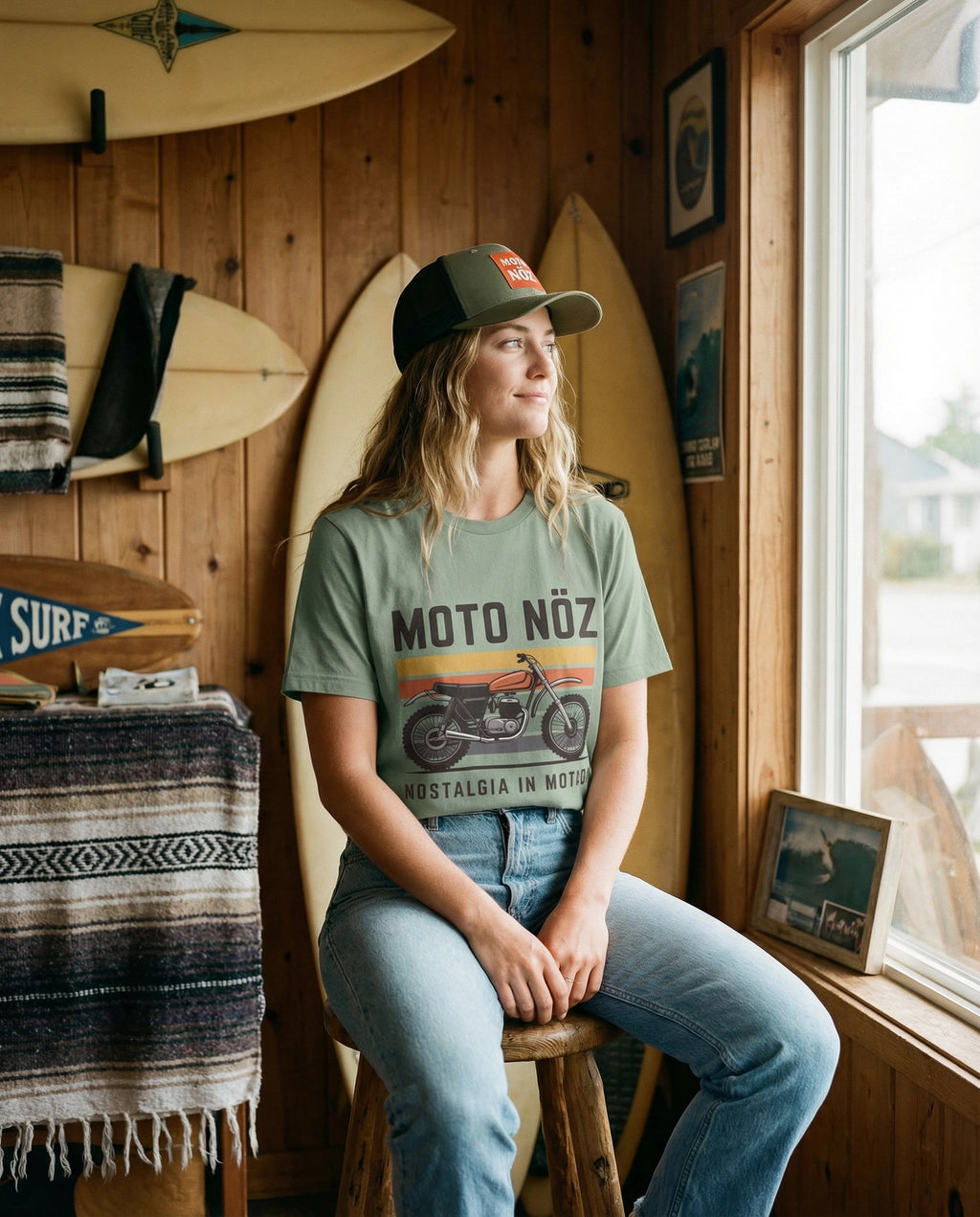The MOTO NÖZ Trucker Cap