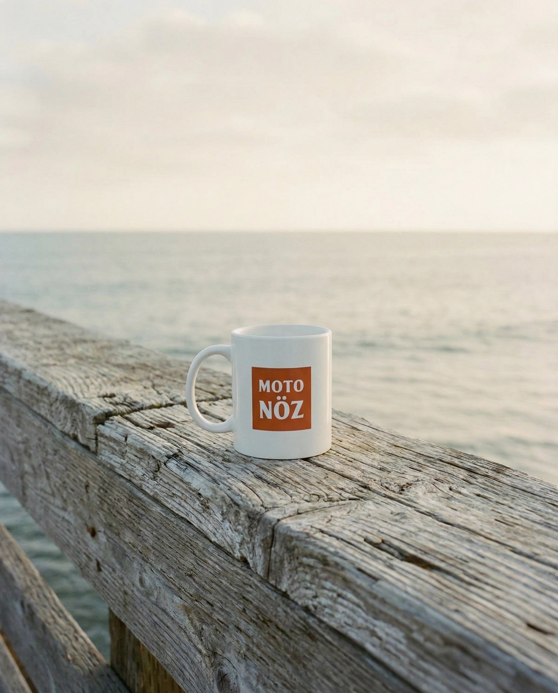 The MOTO NÖZ White Mug