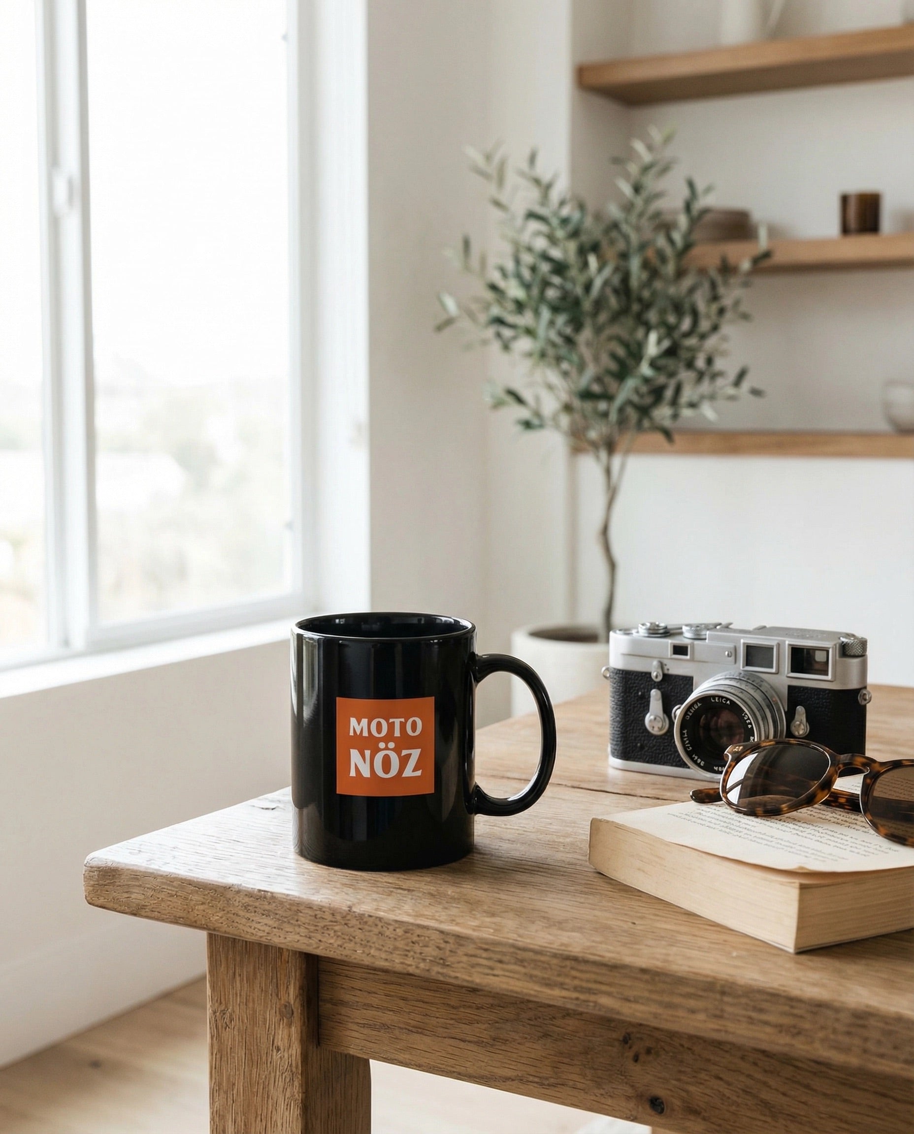 The MOTO NÖZ Black Mug