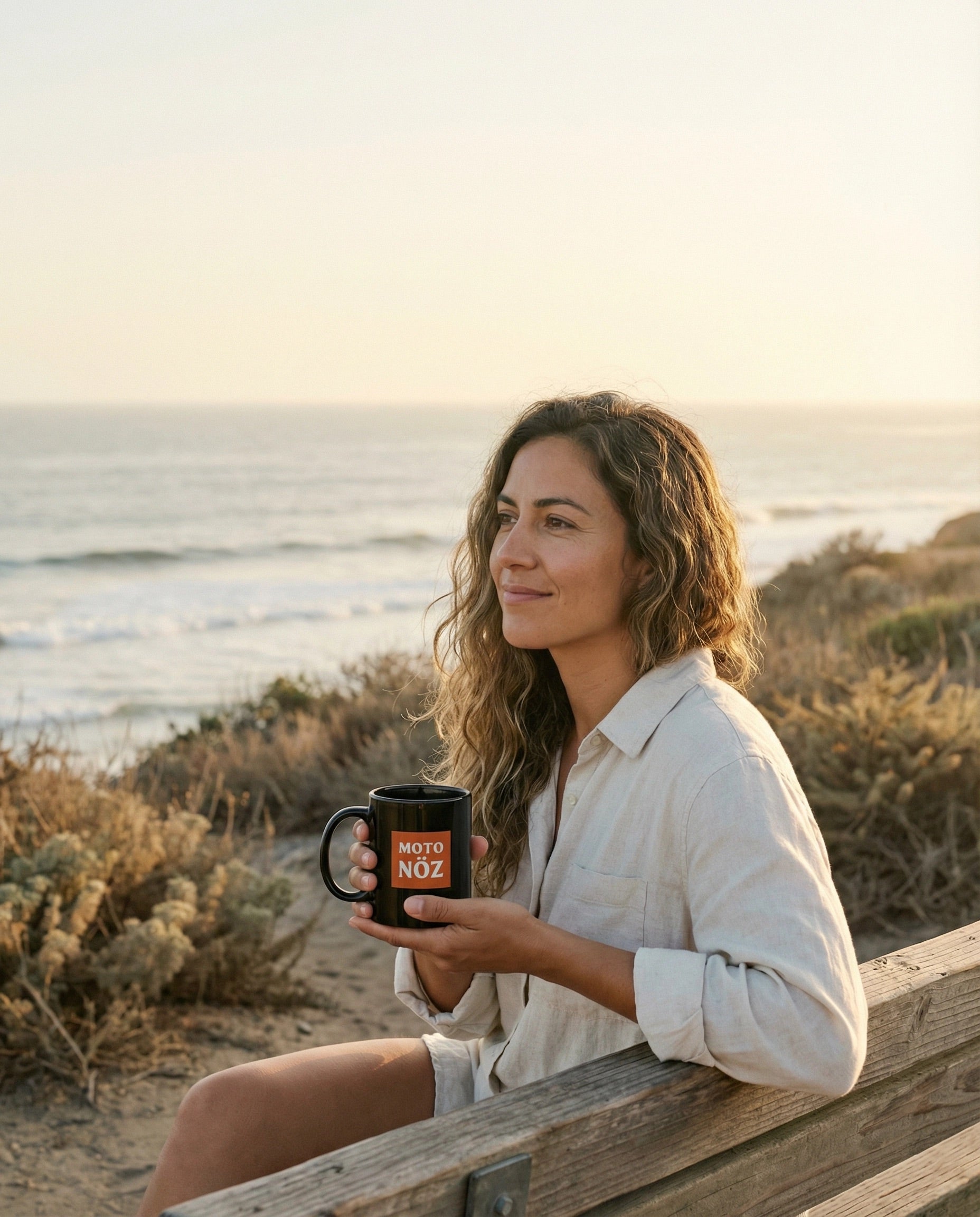 The MOTO NÖZ Black Mug