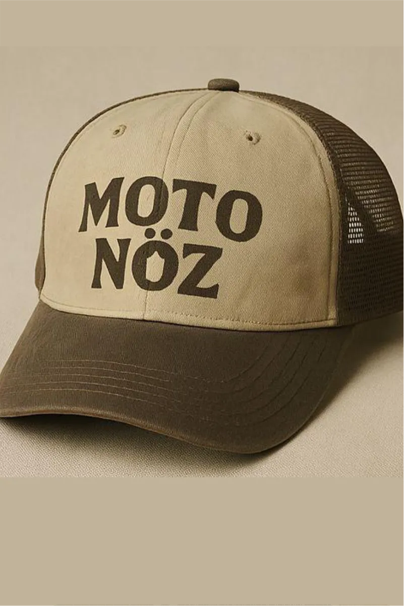 MOTO NÖZ Vintage Trucker Cap 4