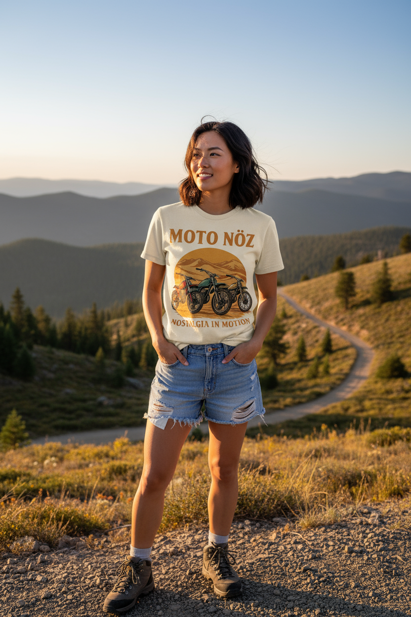 Asian female model wearing The NÖZ 8