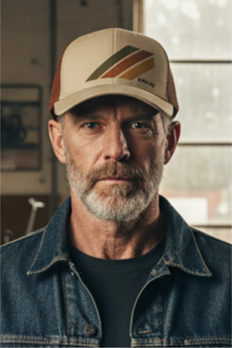 MOTO NÖZ Vintage Trucker Cap 6