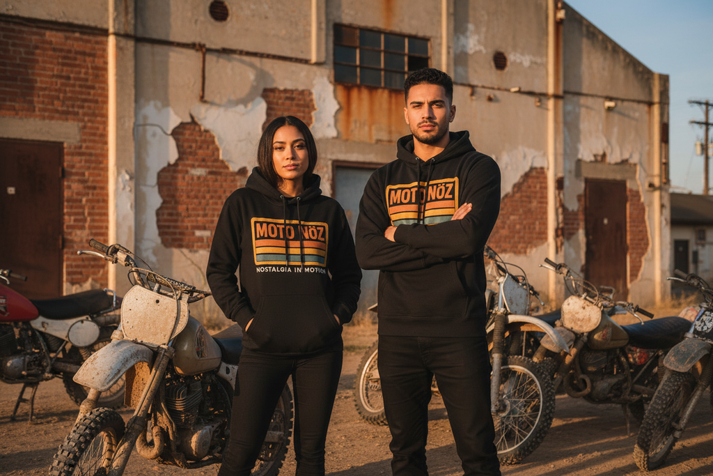 Heritage Block Hoodie Urban Dirt Bike Club