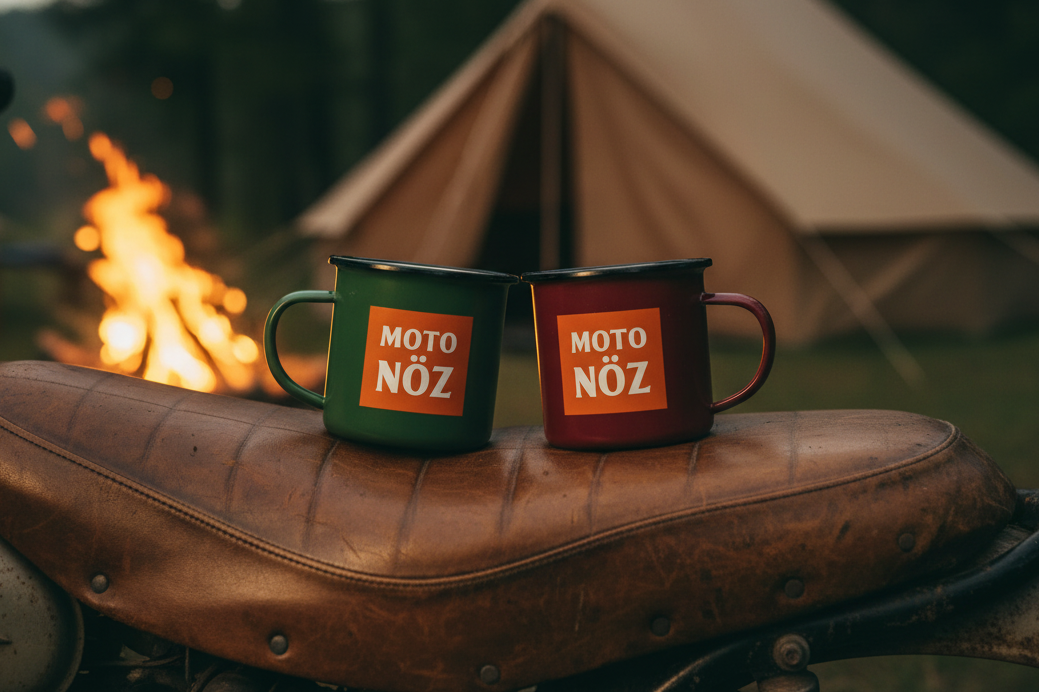 MOTO NÖZ Mugs Camping Scene