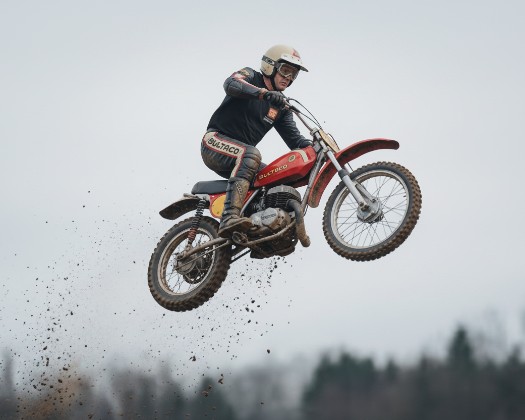 Overcast Coastal Morning — Bultaco Hero