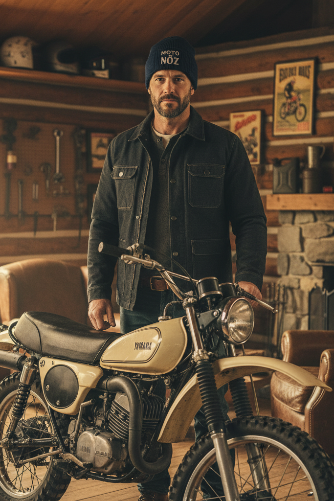 The Heritage Beanie - Cabin Setting