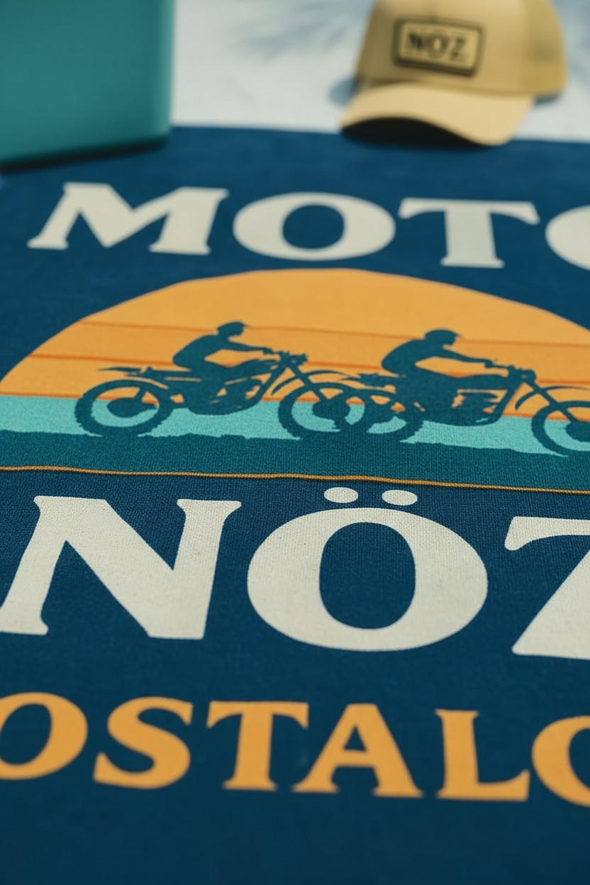 The MOTO NÖZ Heritage Towel 2 - Macro Shot