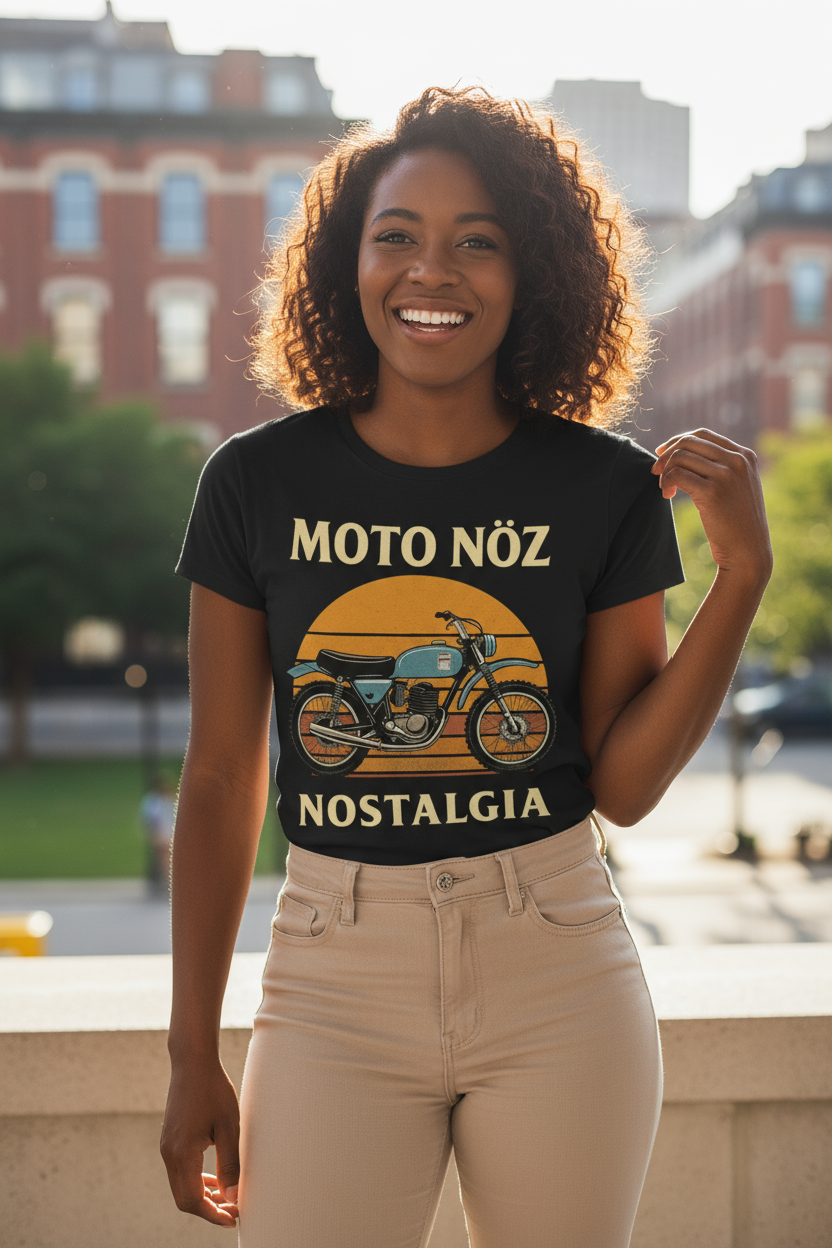 The NÖZ 11 - Happy Dark-Skinned Female Model