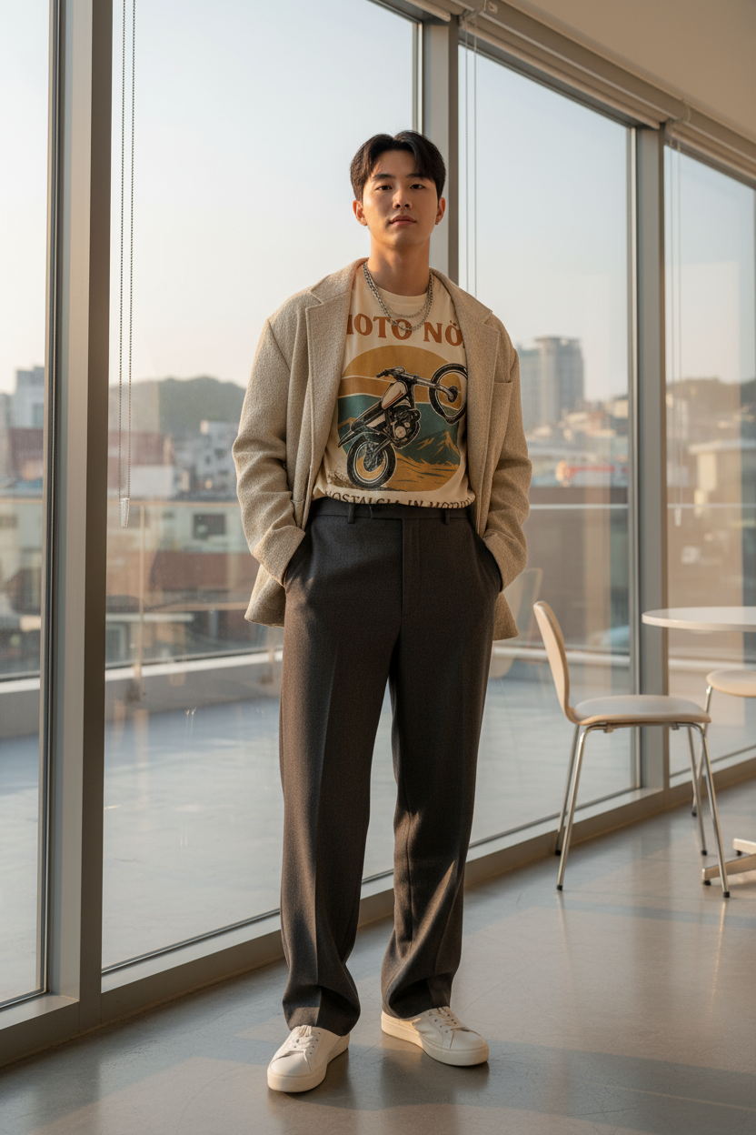 The NÖZ 9 - Korean Style Male Model